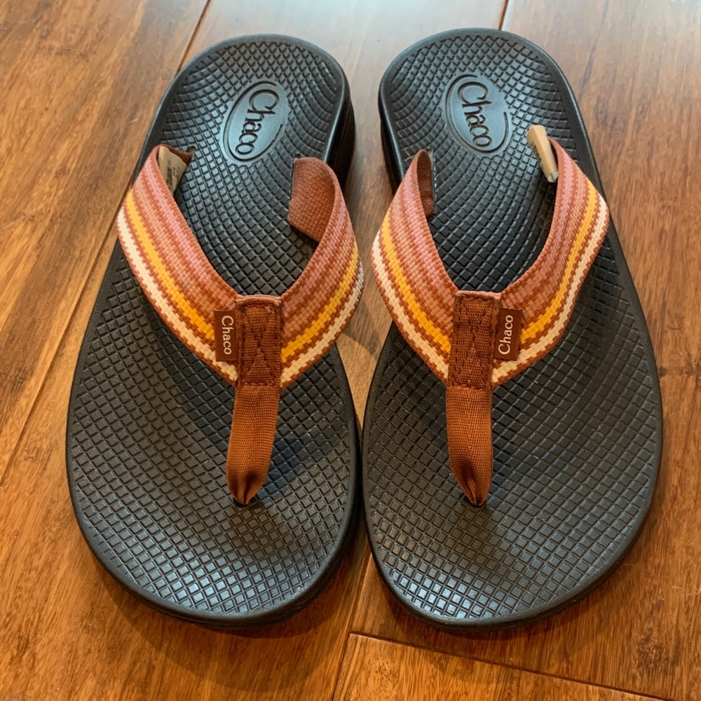 Chaco Women's Flip Flops with black sole